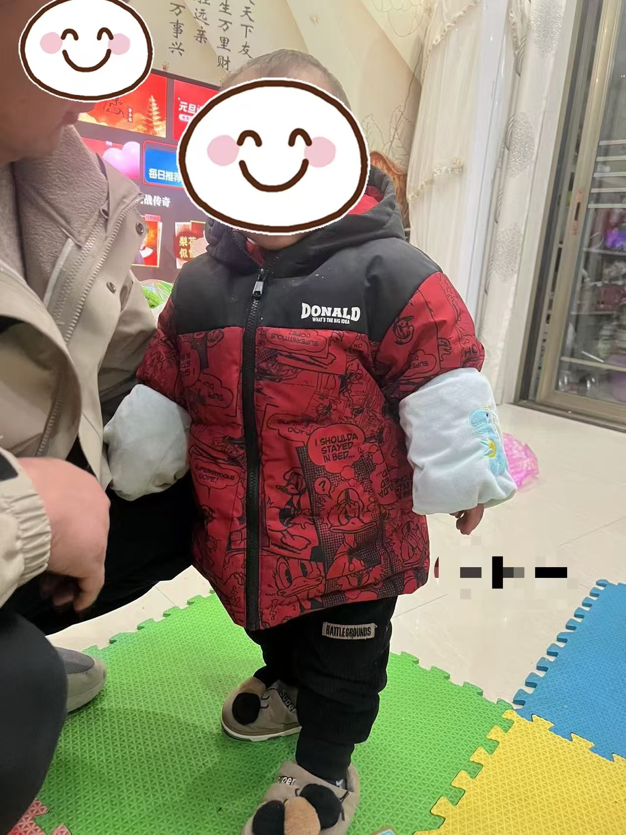 小韩想要130的棉服