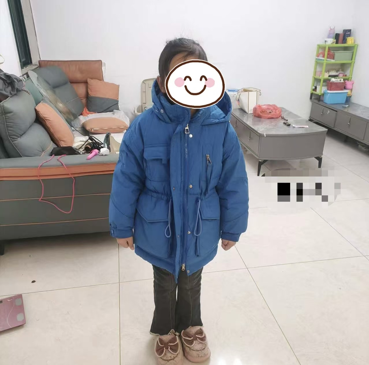 心心想要一件160的棉服
