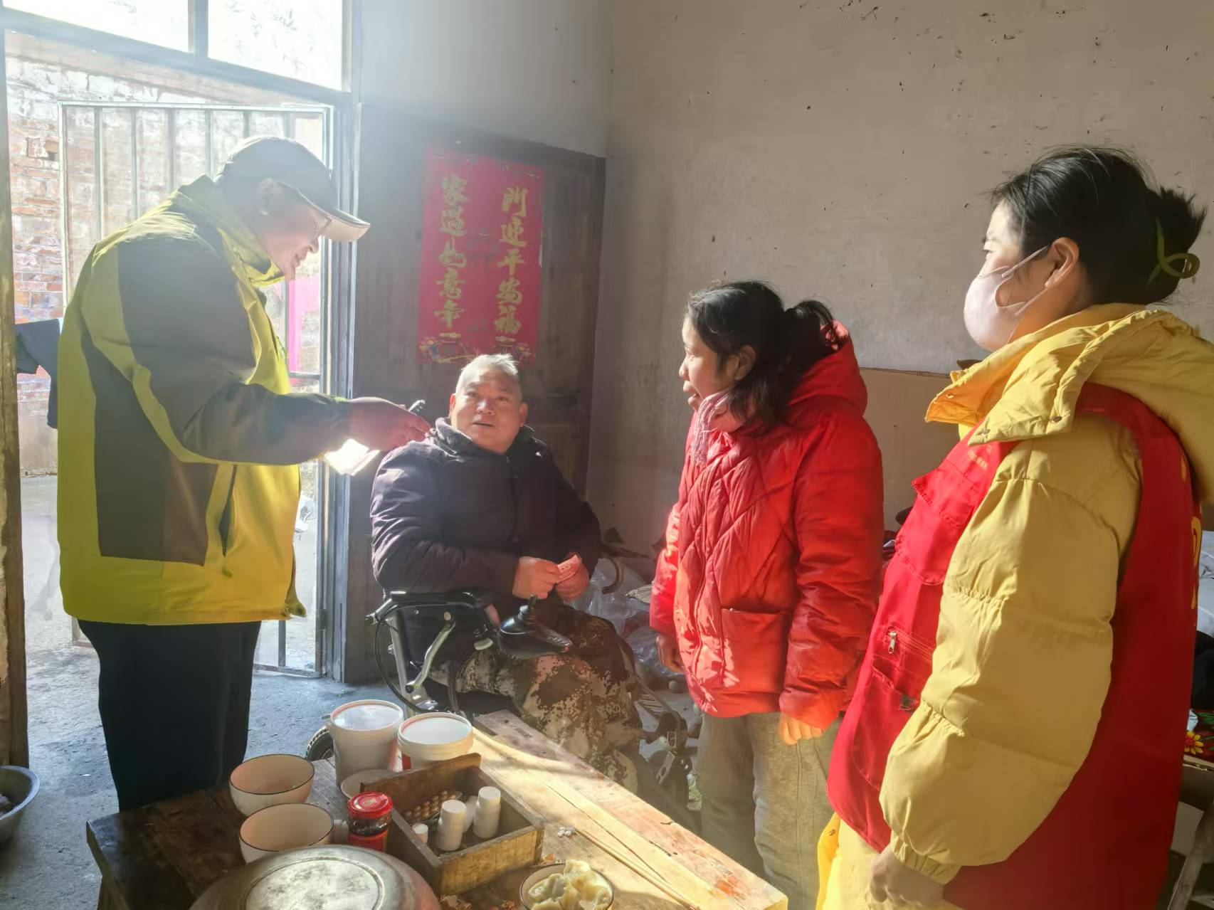 李某昌想要棉被棉衣，过冬日用品
